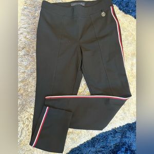 Tommy Hilfiger Pull-on Style Pants Black with side strips Medium